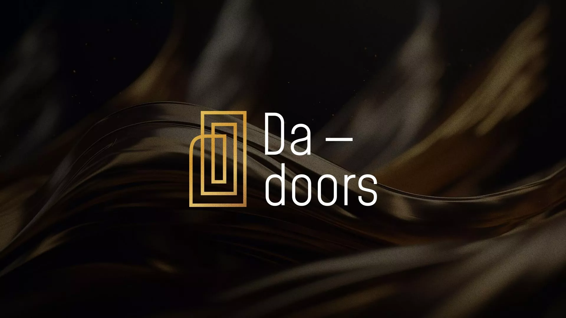 Разработка логотипа для компании «DA-DOORS» в Кеми